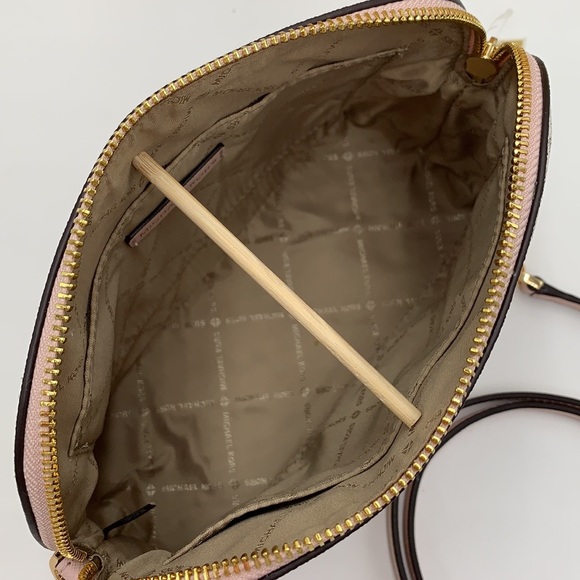 Michael Kors Jet Set Travel Medium Logo Dome Crossbody Bag - Picture 10 of 16